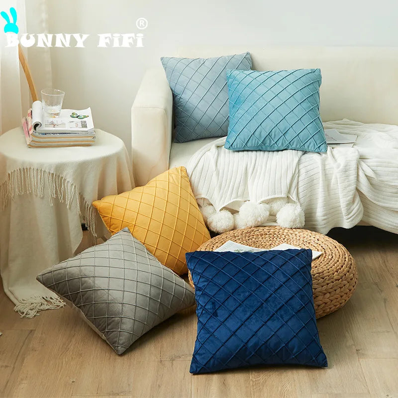 Dutch Velvet Cushion Cover