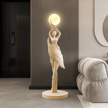 Modern Art Floor Lamp Home decoration Lights Living Room Bedroom Humanoid Atmosphere Lamps Couch High-End Sculpture LED Lighting