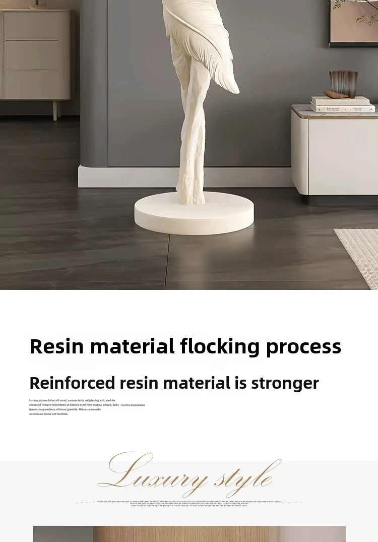 Modern Art Floor Lamp Home decoration Lights Living Room Bedroom Humanoid Atmosphere Lamps Couch High-End Sculpture LED Lighting
