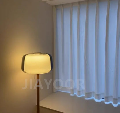 Modern Creative Glass Floor Lamp Simple Sofa Side Decorative Lighting Living Room Bedroom Bedside Lamp LED Reading Desk Light