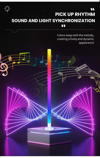 Smart RGB LED Floor Lamp Remote/Switch/APP Control USB Music Sync Corner Modern Mood Standing Light For Living Room Gaming Party