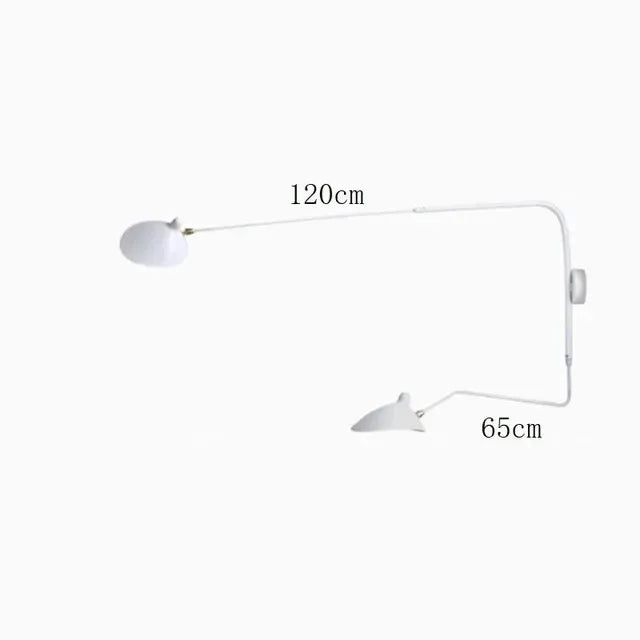 Serge Mouille 3-arm Floor lamp Designer Tripod LED Lamp Adjustable Spider Standing Lamp Loft master bedroom decor reading light