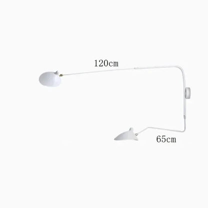 Serge Mouille 3-arm Floor lamp Designer Tripod LED Lamp Adjustable Spider Standing Lamp Loft master bedroom decor reading light