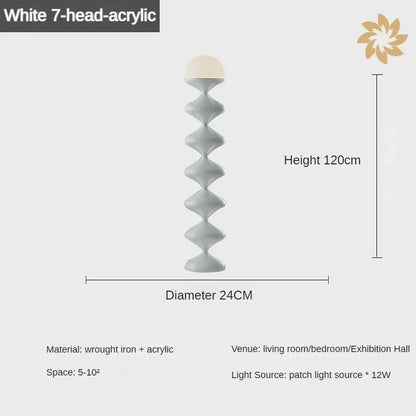 Nirdic Black/White Candy Floor Lamps Home Decoration Living Room Sofa TV Side Lighting Fixtures Bedroom Study Desk Lamp Dimmable