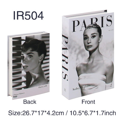 Luxury Decorative Fake Books – Nordic Coffee Table Storage Boxes