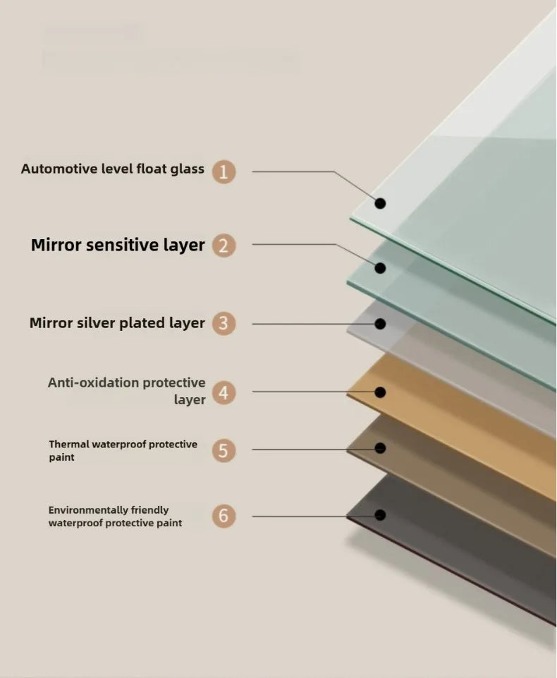 Minimalist Hanging Wall Mirror
