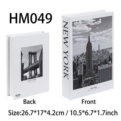 Luxury Decorative Fake Books – Nordic Coffee Table Storage Boxes