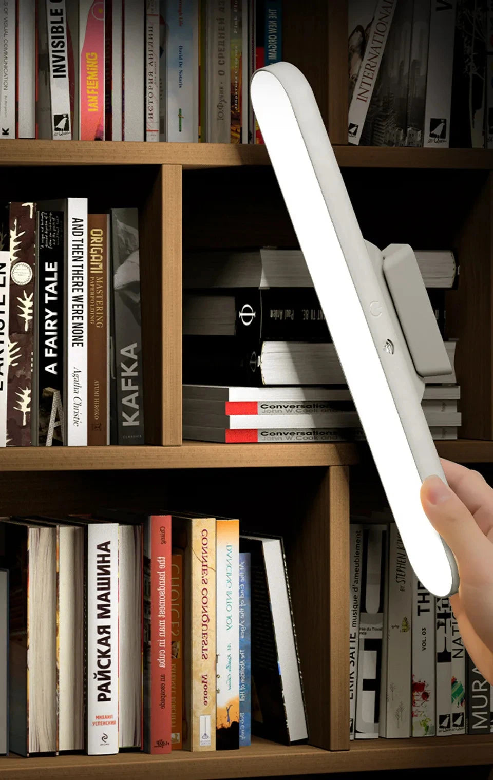 LED Magnetic Eye Protection Remote Reading Switch Desk Lamp Three-speed Stepless Dimming USB Rechargeable Student Learning Lamp