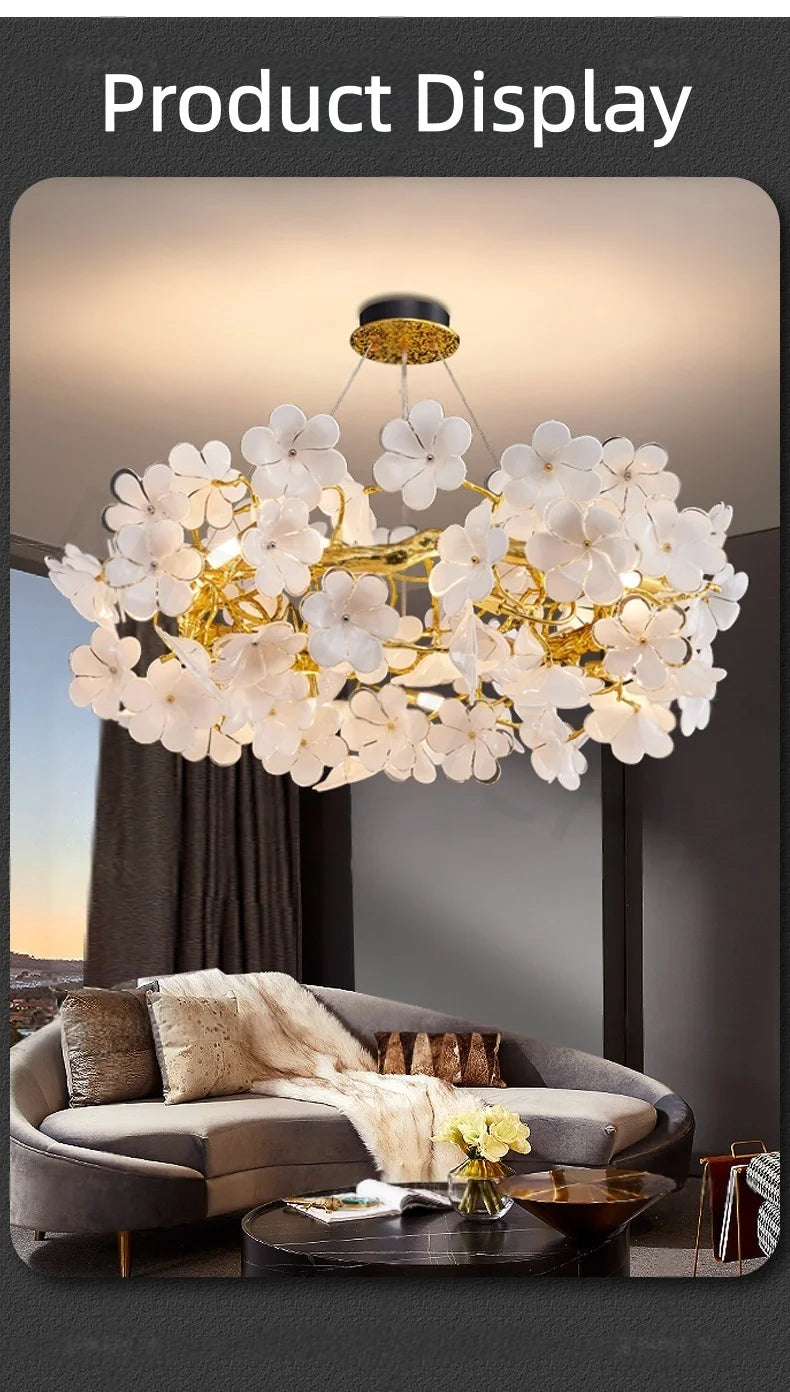Nordic Flower Chandelier