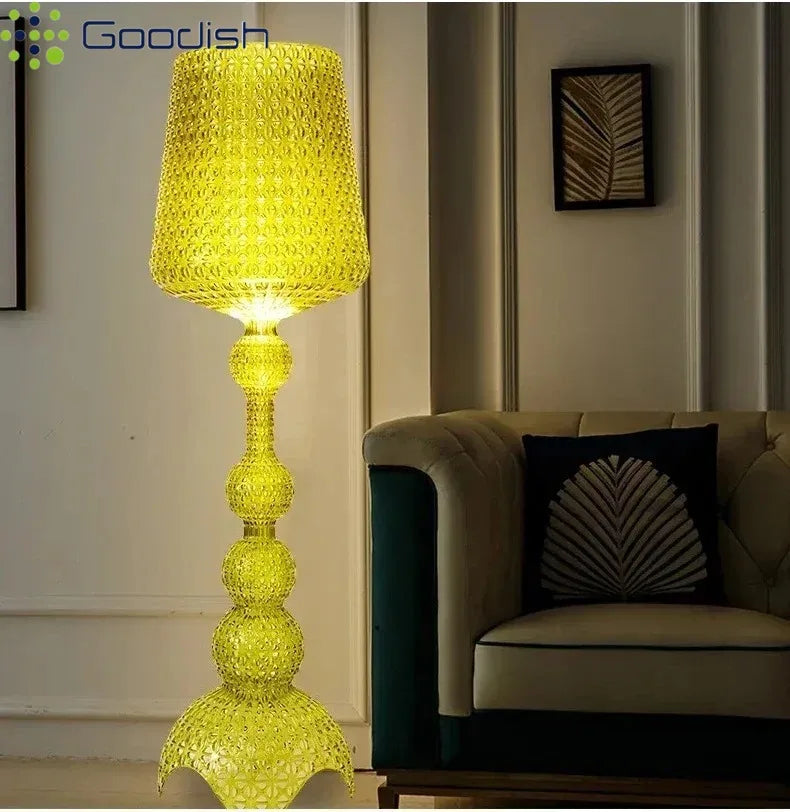 Japanese Medieval Retro Style Trophy Shaped LED Floor Lamp Art Design Lights for Living Dining Room Home Decoration Chandelier