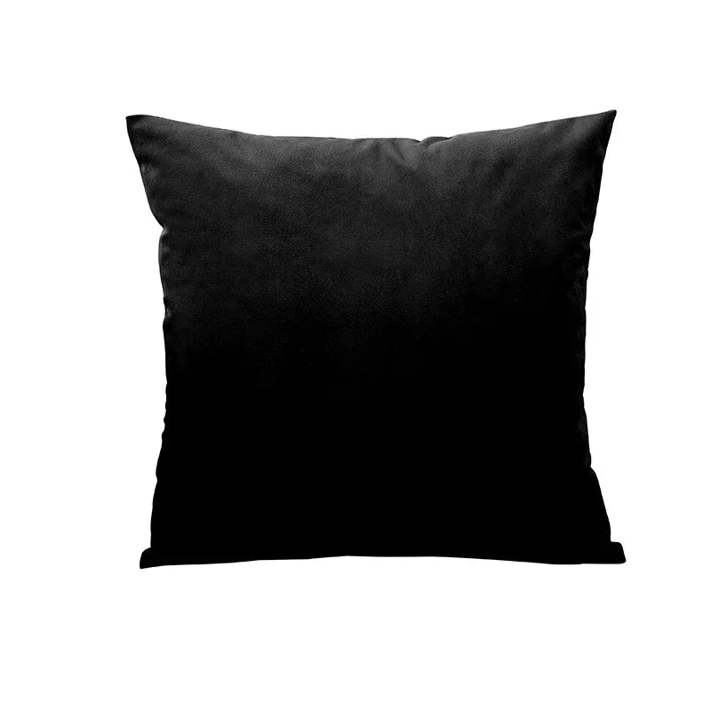 Solid Velvet Cushion Cover