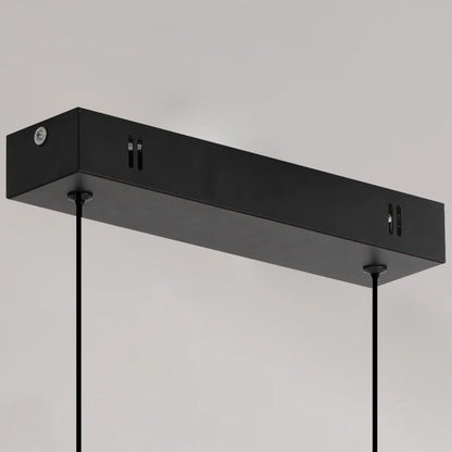 Modern Linear Pendant Light – Long Chandelier for Dining Room & Kitchen