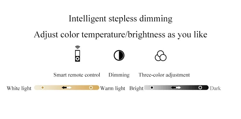 Nordic Minimalist White Gold C-shaped Lamp Living Room Sofa Bedroom Study Bedside Corner Led Dimmable Remote Control