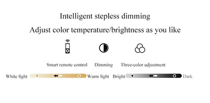 Nordic Minimalist White Gold C-shaped Lamp Living Room Sofa Bedroom Study Bedside Corner Led Dimmable Remote Control
