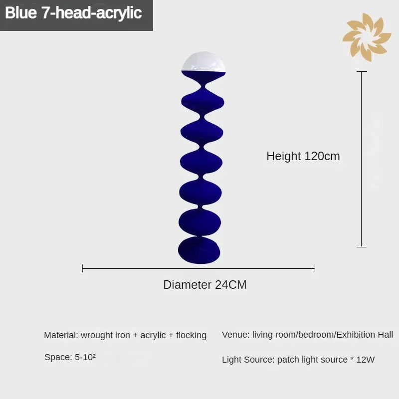 Nirdic Black/White Candy Floor Lamps Home Decoration Living Room Sofa TV Side Lighting Fixtures Bedroom Study Desk Lamp Dimmable