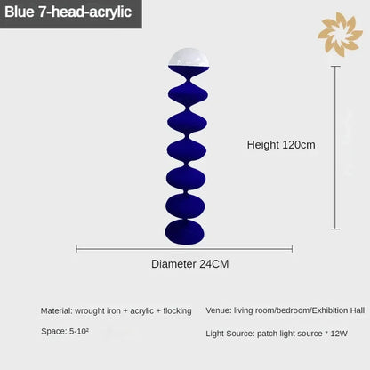 Nirdic Black/White Candy Floor Lamps Home Decoration Living Room Sofa TV Side Lighting Fixtures Bedroom Study Desk Lamp Dimmable