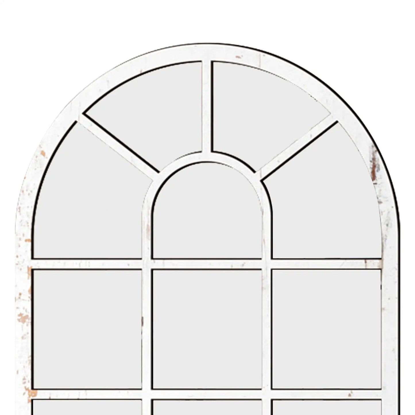 Arched Window Wall Mirror