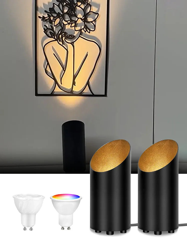 Indoor Floor Spotlights Light for Potted Plant/images Lighting Room Corner Ambient Decorate Spot Light Fixtures 5W Gu10 Bulb