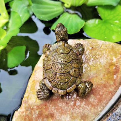 Charming Turtle Statue Mini Turtle Statue Mini Landscape Decoration Perfect For Aquarium Fairy Garden Home Decoration