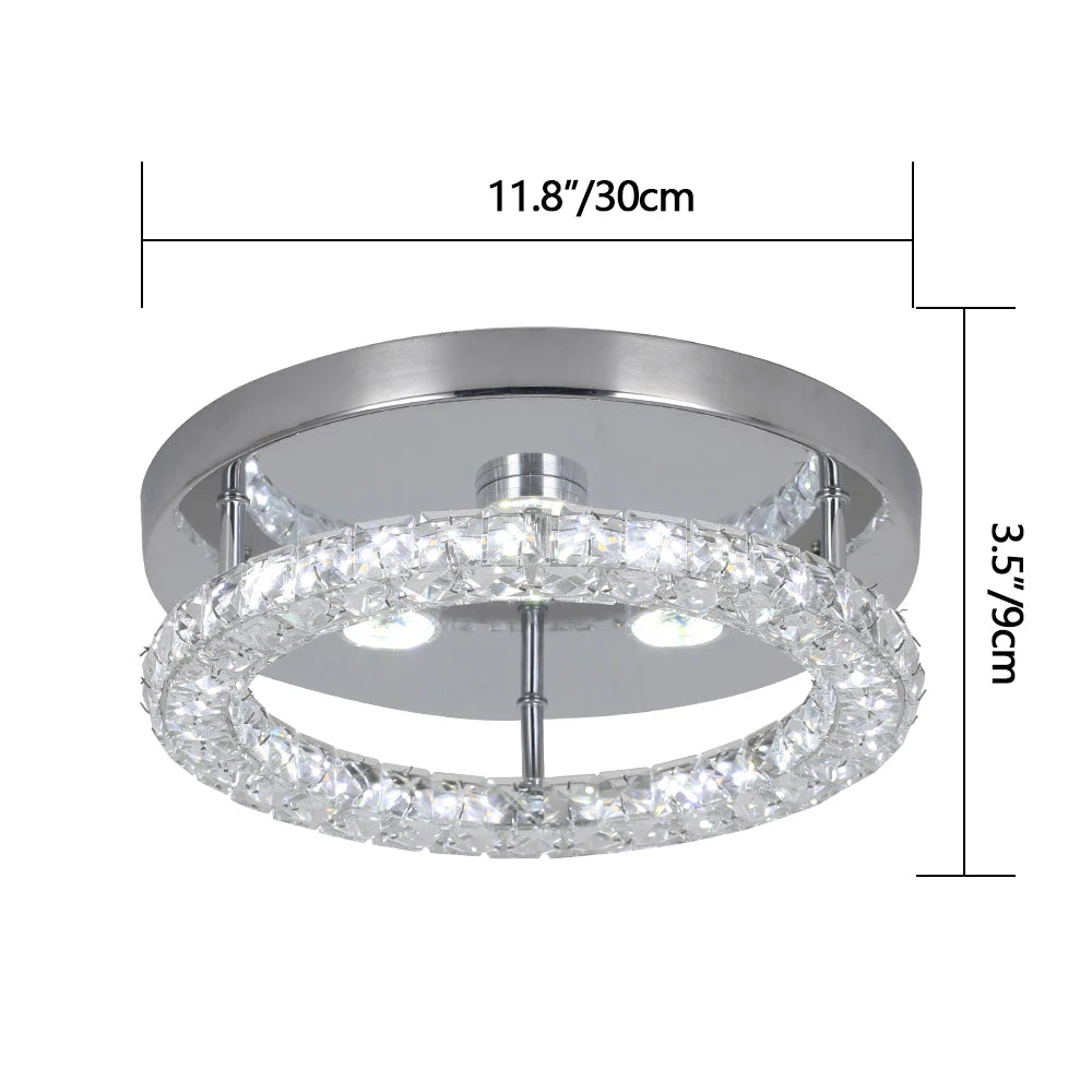 K9 Crystal Chandelier — Dimmable