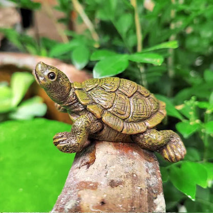 Charming Turtle Statue Mini Turtle Statue Mini Landscape Decoration Perfect For Aquarium Fairy Garden Home Decoration