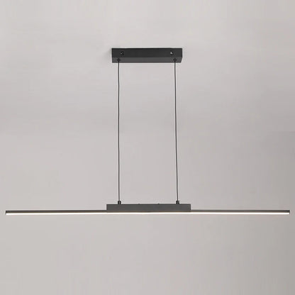Modern Linear Pendant Light – Long Chandelier for Dining Room & Kitchen