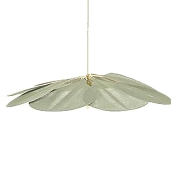 Colorful Petal Pendant Light – Fabric Flower Chandelier for Living Room & Bedroom