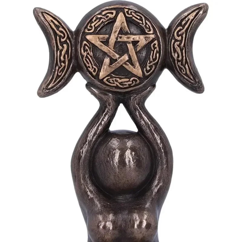 Resin Sculptural Candlestick