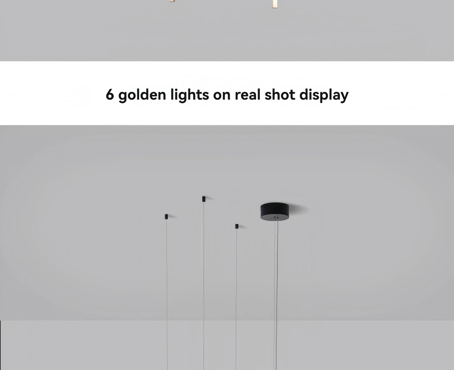 Italian Designer Tube Chandelier – Post-Modern LED Gold & Chrome Pendant Light
