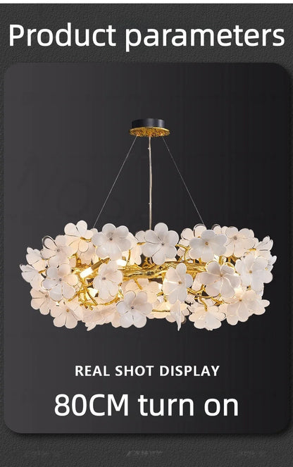 Nordic Flower Chandelier