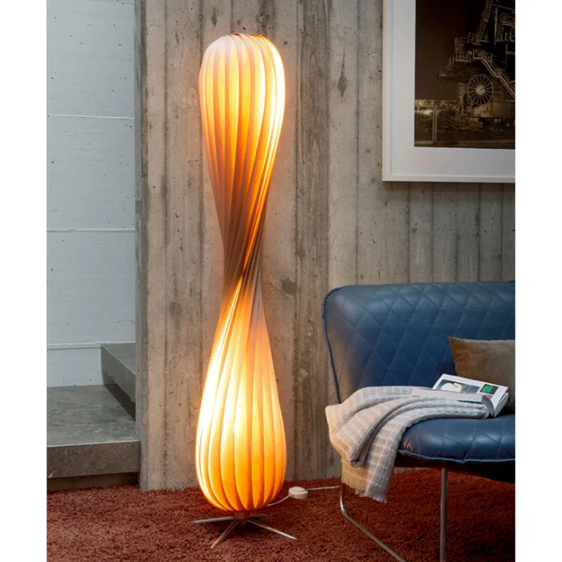 Living Room Floor Lamp Wooden Style Bedroom Headboard Decoration Atmospheric Table Lamp Nordic Art And Creativity Lamp Japanese