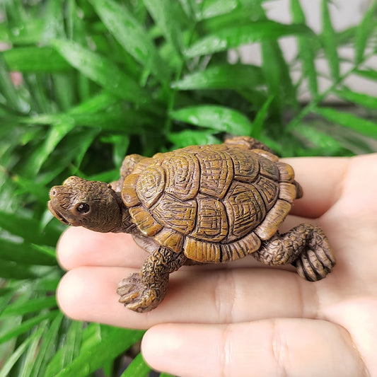 Charming Turtle Statue Mini Turtle Statue Mini Landscape Decoration Perfect For Aquarium Fairy Garden Home Decoration