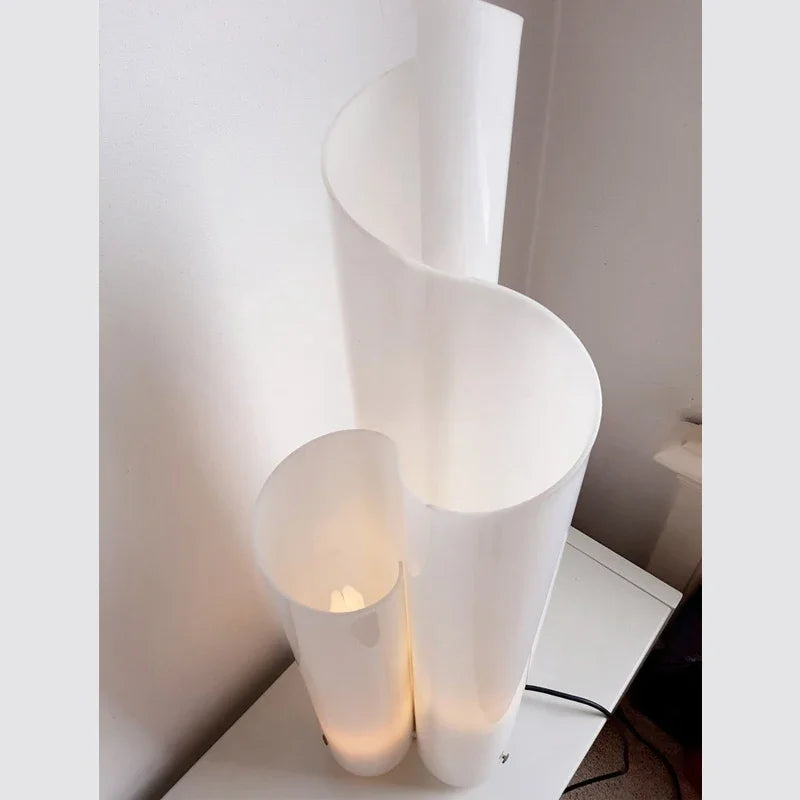 Nordic Floor Lamps Designer Modern Minimalist Glacier Flowing Light Desk Lamp  Artistic Desk Lamp Bedside Lamp