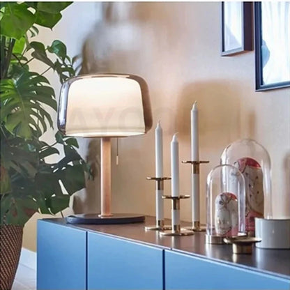 Modern Creative Glass Floor Lamp Simple Sofa Side Decorative Lighting Living Room Bedroom Bedside Lamp LED Reading Desk Light