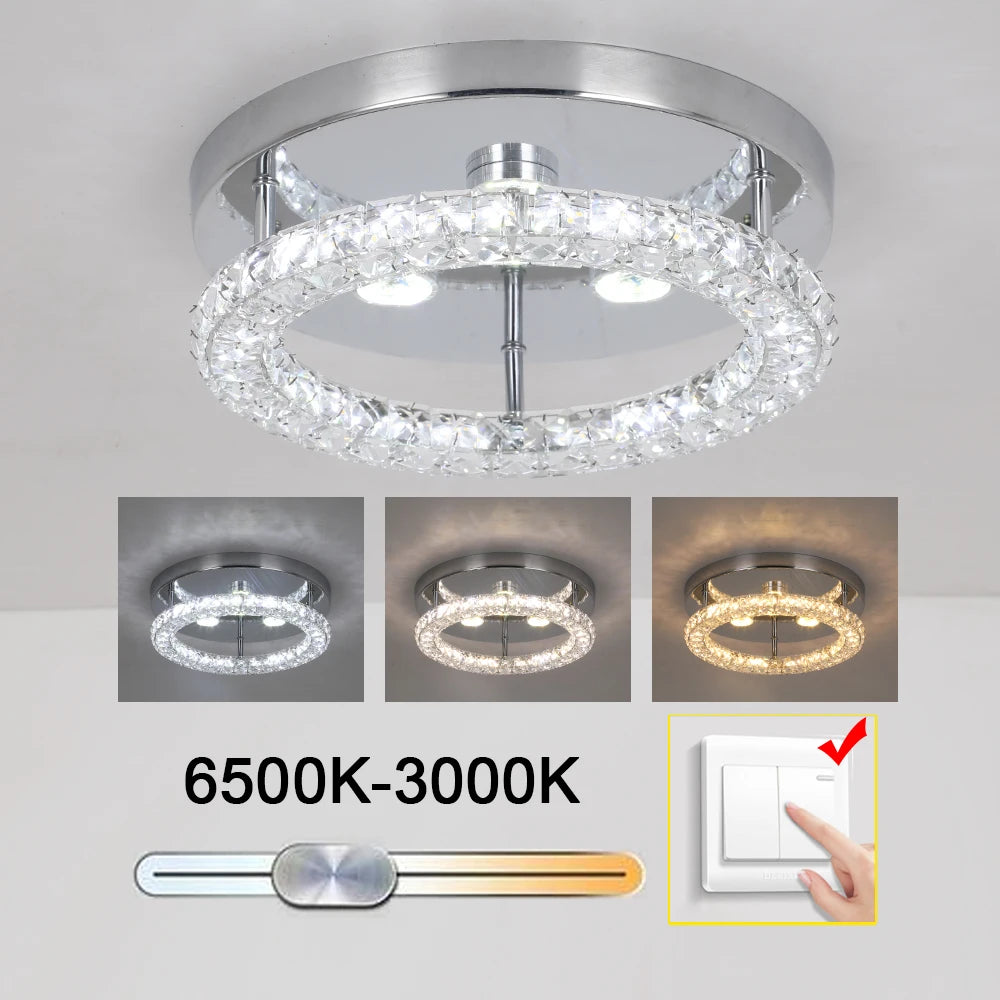 K9 Crystal Chandelier — Dimmable