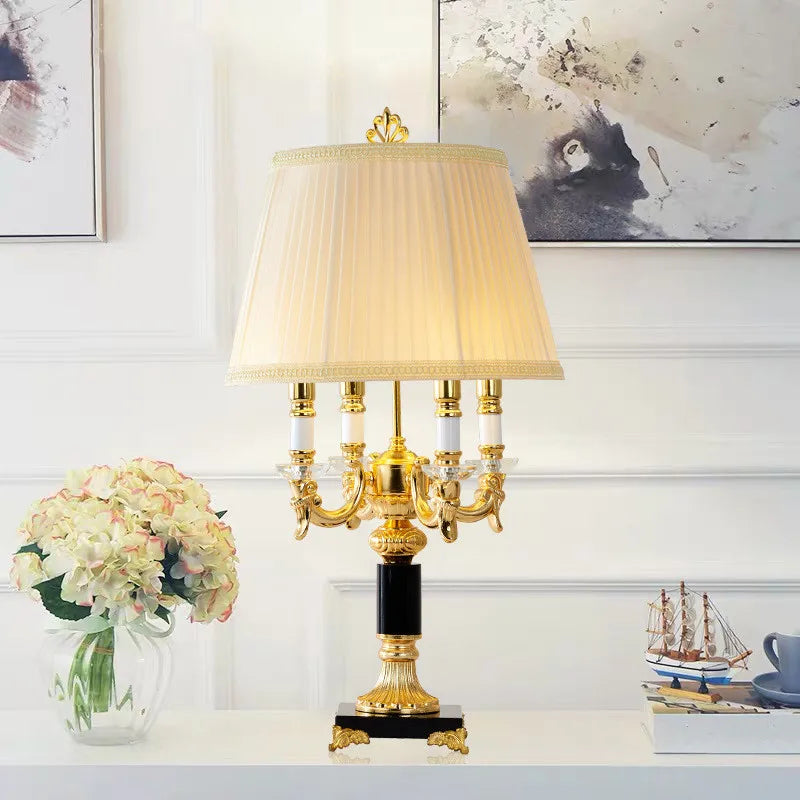 High Quality Luxury Fashion Black Crystal Table/Floor Lamp Bedroom Bedside Lamps Brief Modern Decoration Table Lamp