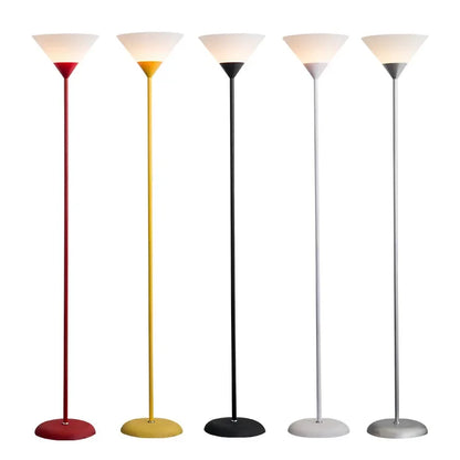 Creative LED Floor Lamp Black White Lamp Body Is Suitable For Indoor Lighting Decorative Lamp In Living Room, Bedroom And Study