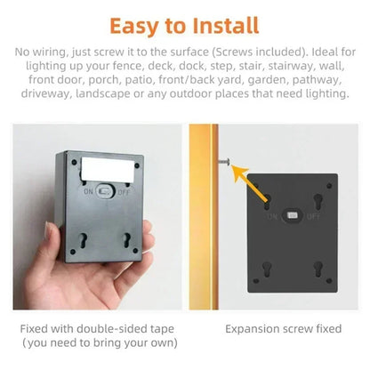 Solar Up-Down Wall Spot Lights – Decorative Outdoor Accent Lighting
