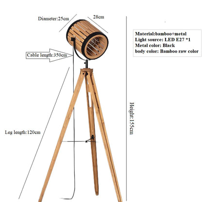 Japanese Modern Simple Walnut Solid Wood Floor Lamp Living Room Bedroom Bedside Creative Exhibition Hall Corner Standing Light