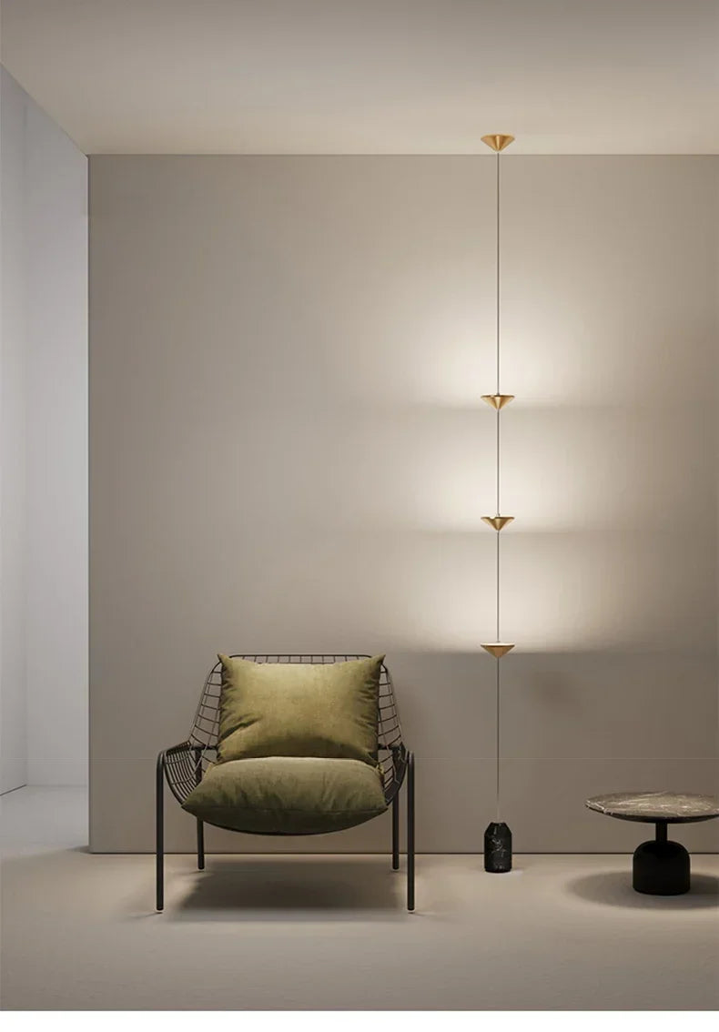 Modern Floor Lamp Pendant Light Luxury Black Atmosphere Light Living Room Sofa Edge Minimalist Bed head Neutral Decoration light