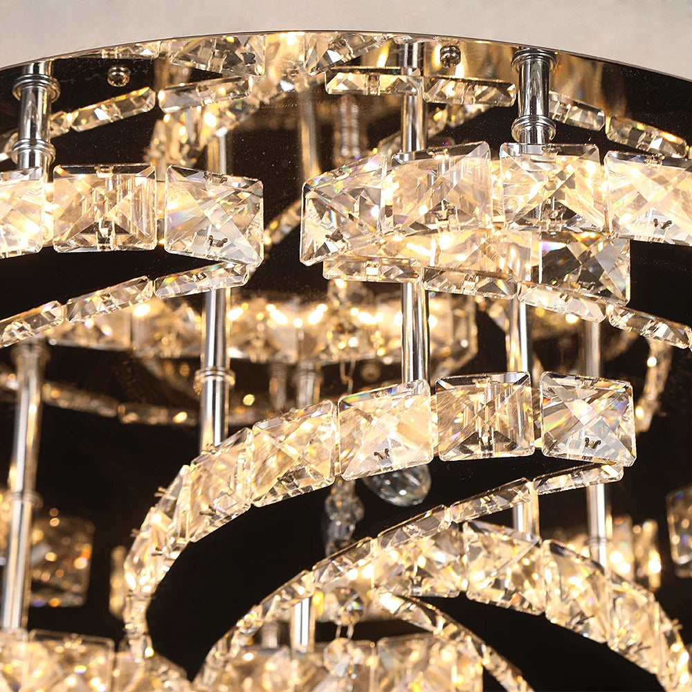 K9 Crystal Chandelier — Dimmable