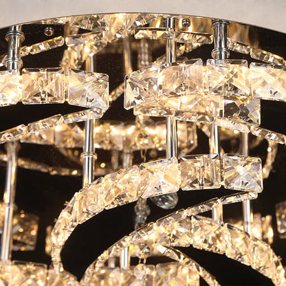 K9 Crystal Chandelier — Dimmable