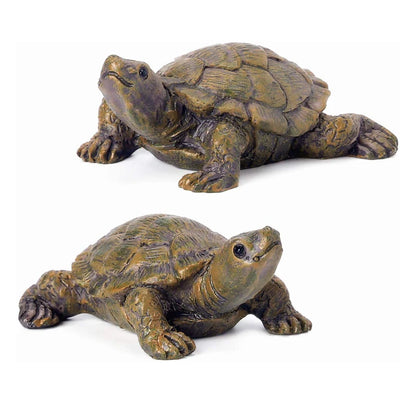 Charming Turtle Statue Mini Turtle Statue Mini Landscape Decoration Perfect For Aquarium Fairy Garden Home Decoration