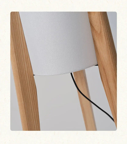 Japanese Wabi Sabi Style Zen Atmosphere Retro New Chinese Style Black Walnut Living Room Bedroom Designer Sofa Floor Lamp