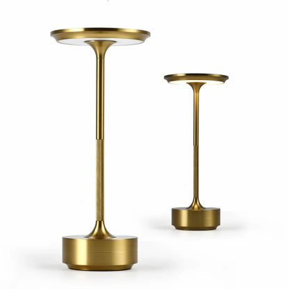 USB Rechargeable Aluminum Bar Table Lamp – Dimmable Touch Lamp