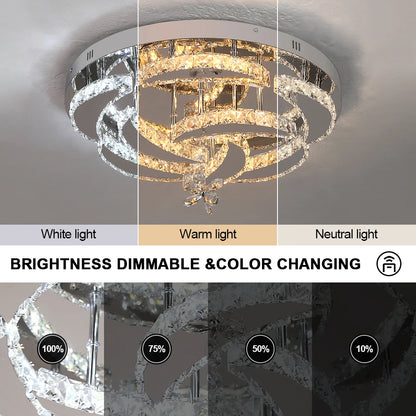 K9 Crystal Chandelier — Dimmable