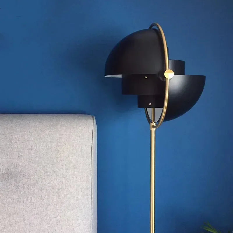 Modern Gubi Floor Lamps for Living Room Designer Black Metal Standing Lights Bedroom Indoor Lighting Foot Lamp Salon Fixture