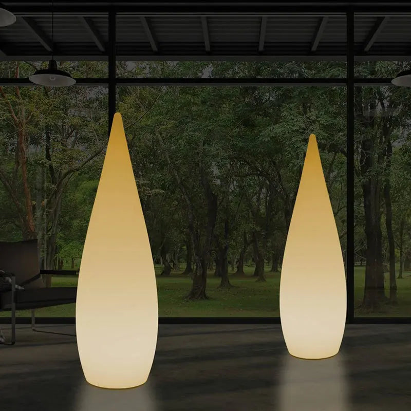 Creative Outdoor Waterproof Landscape Floor Lamp Shopping Mall Hotel Courtyard Villa Park Decoration Atmosphere Water Drop Light