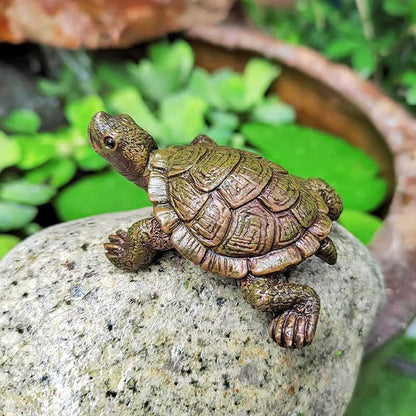 Charming Turtle Statue Mini Turtle Statue Mini Landscape Decoration Perfect For Aquarium Fairy Garden Home Decoration