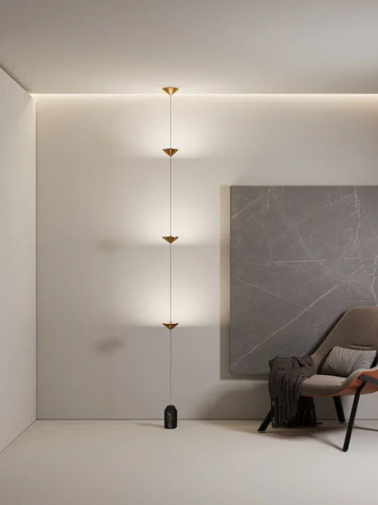Modern Floor Lamp Pendant Light Luxury Black Atmosphere Light Living Room Sofa Edge Minimalist Bed head Neutral Decoration light